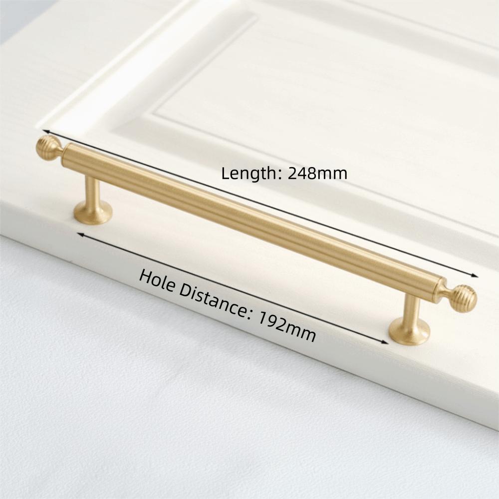 Solid Brass Furniture Handles Antique Bronze Finish Drawer Knobs Retro Cabinet Pulls For Drawers
