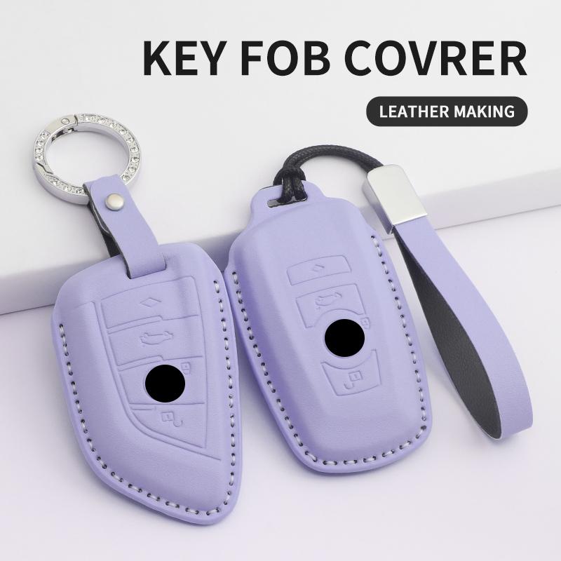 Autoschlüsselhülle Abdeckung Schale Handsender für BMW X1 X2 X3 X5 X6 X7 Serie 1 2 3 5 7 F15 F16 E53 E70 E39 F10 F30 G30 G01 Auto Fernbedienung Schlüsselanhänger