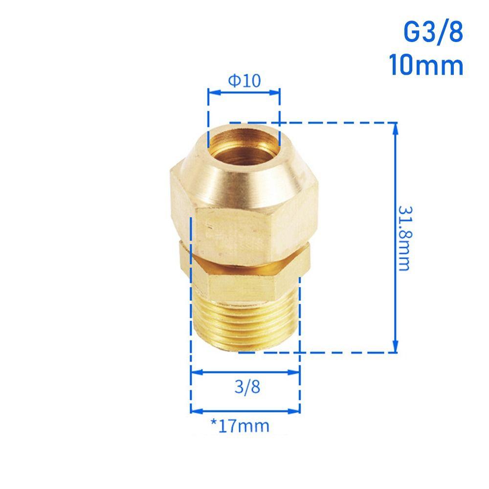 1/8" 1/4" 3/8" 1/2" Hose Barb F/M Coupler Connector Adapter Durable Pipe Joint PU PE Tube
