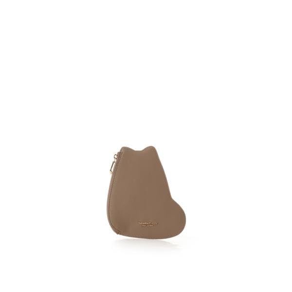Samantha Thavasa Petit Choice Cats Collection Pouch Die-Cut (Ragdoll) Off-White