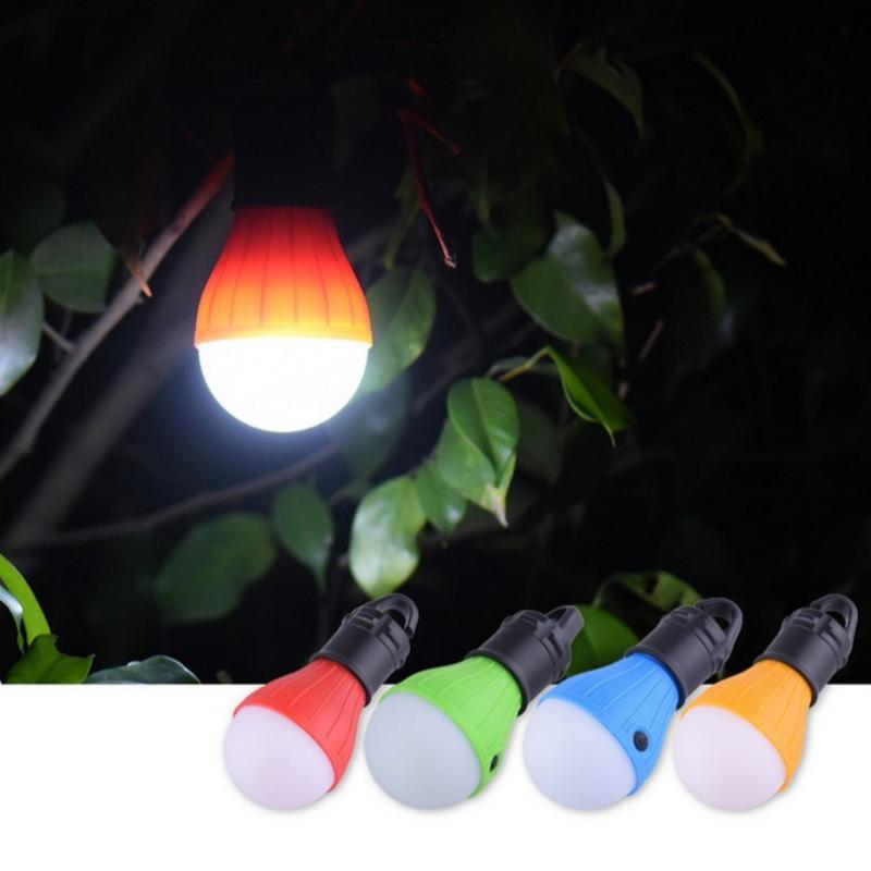 1pc Portable Multi-functional Camping Tent 3LED Outdoor Hanging Light Light - Perfect For Camping, Emergency, And Night Lighting