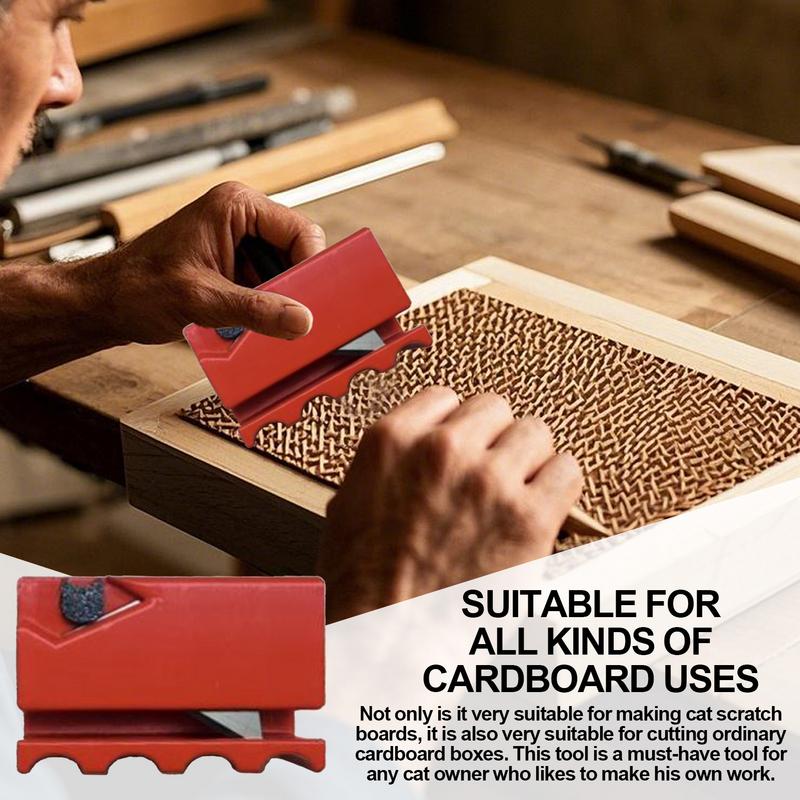 Cardboard Cutting Machine Cardboard Cutter for Cat Scratchers 3D Printing Strip Stripper Plastic Handicraft DIY Home Tools