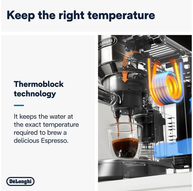 Кофемашина DeLonghi EC 885.GY Dedica Arte серый