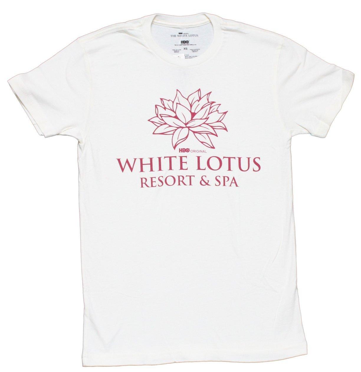 HBO The White Lotus Mens T-shirt - Resort & Spa Logo S