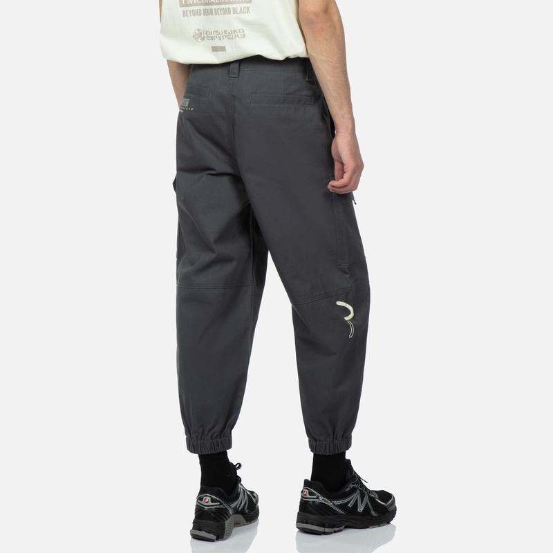 EVISU Cargo Pants Men's Dark Gray Moderate 2ESGNM3PO234FFCT