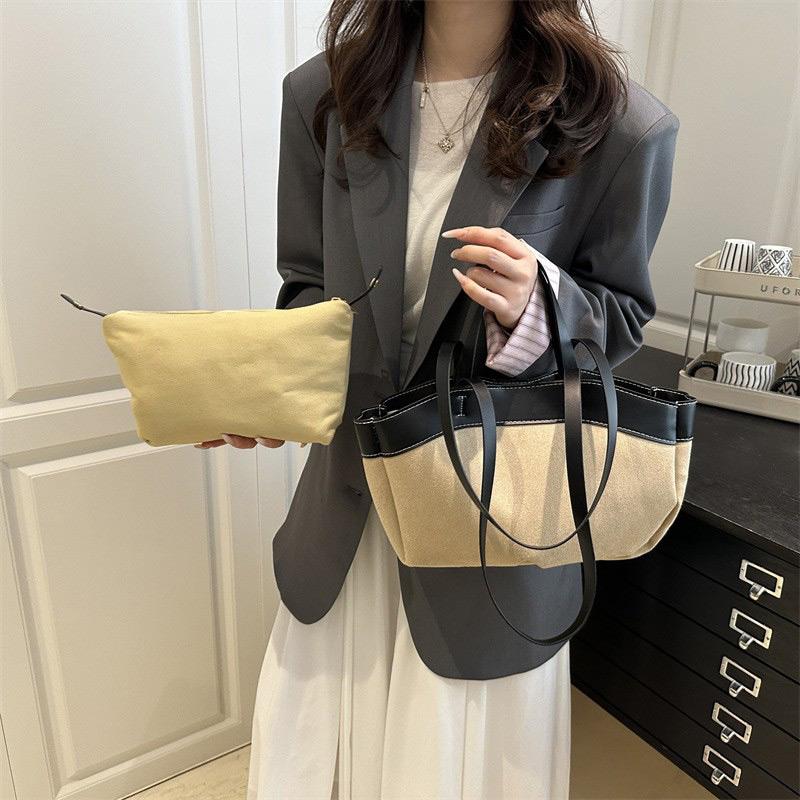 Retro Frosted Women Tote Bag Messenger Bag Handbag Brand Luxury Dumpling Bag Trendy Shoulder Bag New Two-in-e Commuter Bag