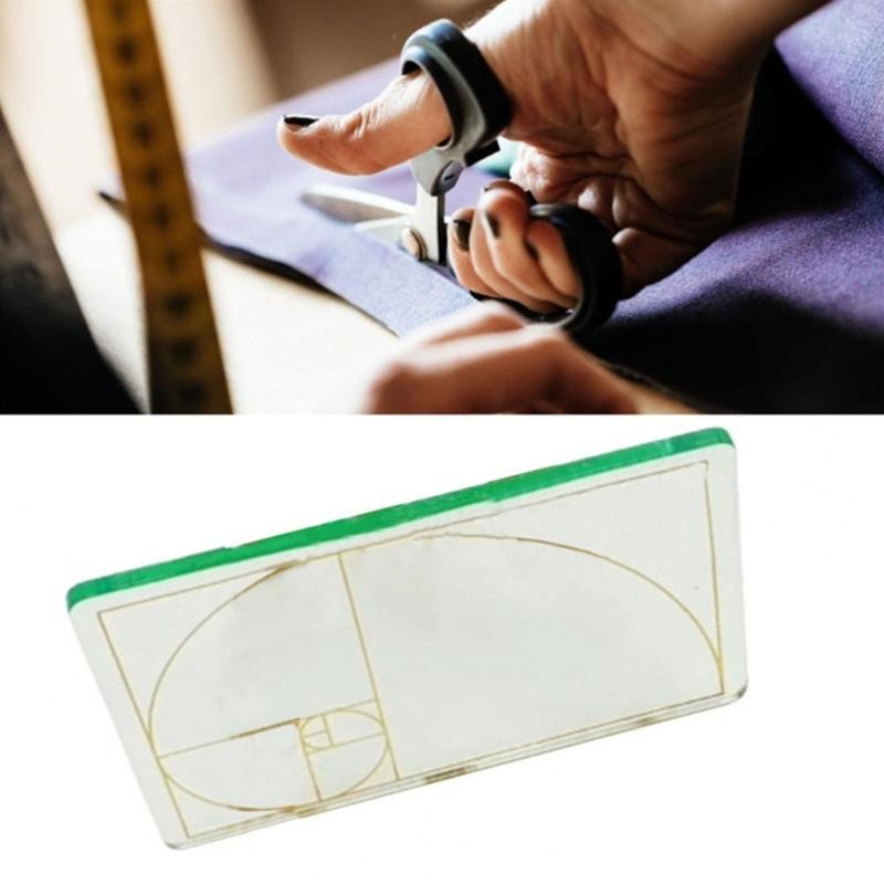 Golden Ratio Viewer,Portable Fibonaccis Composition Views Finder,Photography Scale Viewing Tool,Credit Card Size