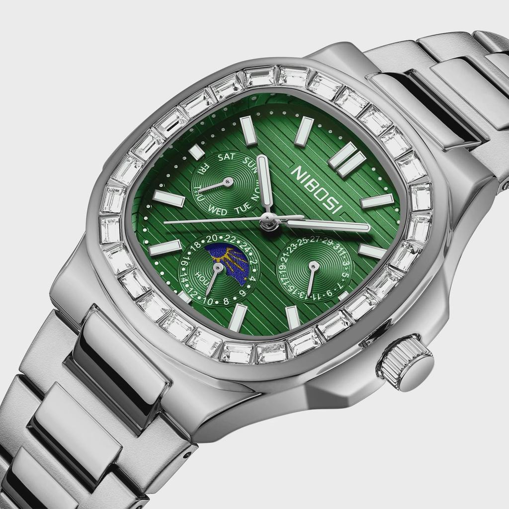 Fashion Men Watches Luxury Date Miyota Quartz Watch Men Waterproof Stainless Steel Male Clocks Reloj Hombre