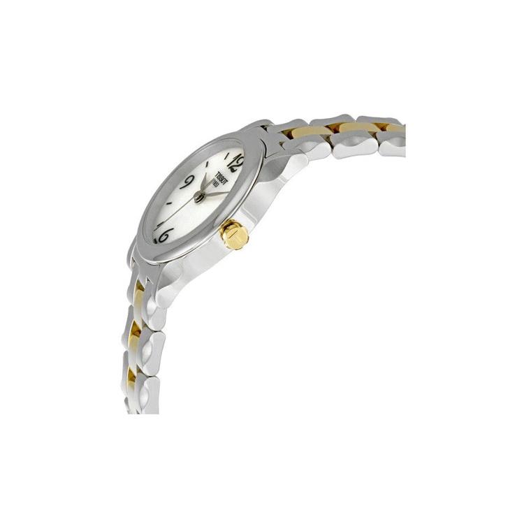 TISSOT Classic Collection Quartz Movement Women's Watch 28mm White Dial Stainless Steel Case T028.210.22.117.00