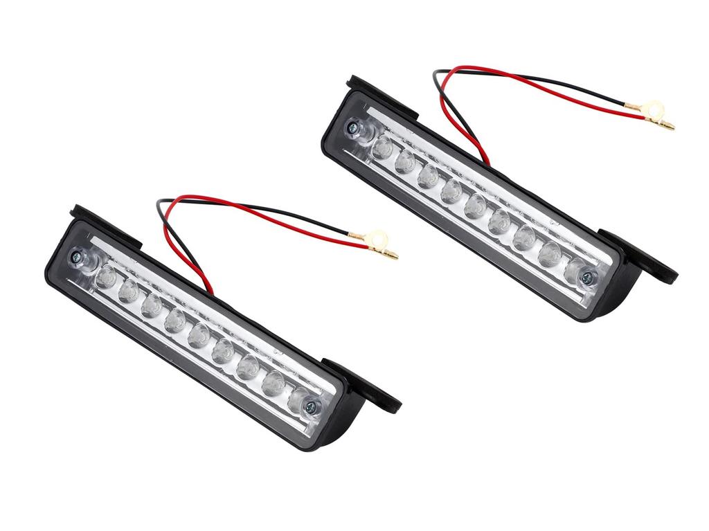License Plate Lights for JA22 of 9-LED Jimny, Universal, Portable, JB23, JA11, JA12, SJ30, (Set 2)