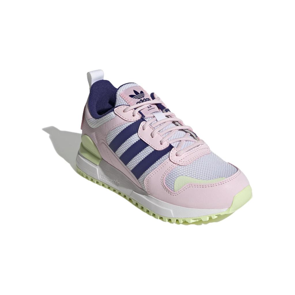 Adidas Originals ZX 700 Non-Slip Durable Low-Top Kids Running Shoes Kids Running Shoes Pink Blue GY3310