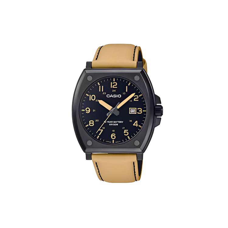 CASIO Men Standard Series Black Watch MTP-E715L-5A MTP-E715L-5A Black Dial