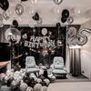 Romantic Birthday Surprise Decorations: Balloons and Background for Girls & Boyfriends