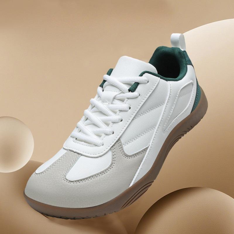 Übergrößen Herren- und Damenschuhe Sneaker, Leder rutschfeste Freizeit-Sportschuhe, breite Zehenbox, breiter Leisten Deutsche Trainingsschuhe