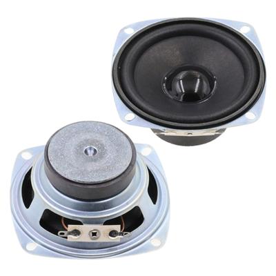 1pair 3Inch 4Ohm Audios Speaker Durability ABS Full Ranges Audios Speaker for Radio Intercoms and Mini Speaker Systems