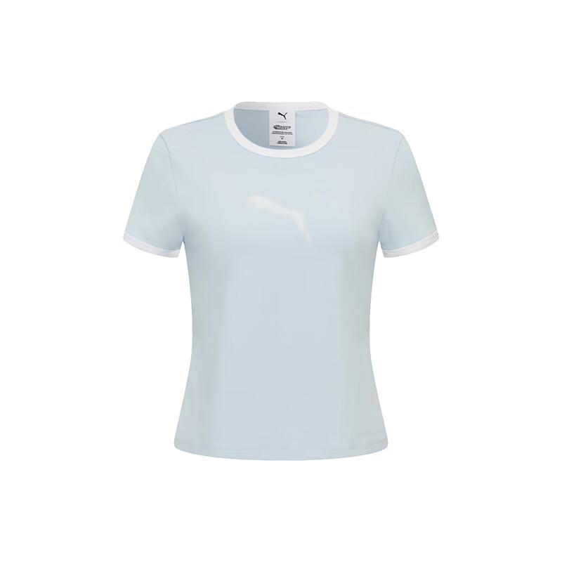 PUMA Women s Trendy Sports Casual Short Sleeve T-Shirt 637865 XL