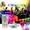 40-Key Infrared LED Bluetooth RGB Music Light Strip Controller, App-Controlled, Dual Connection