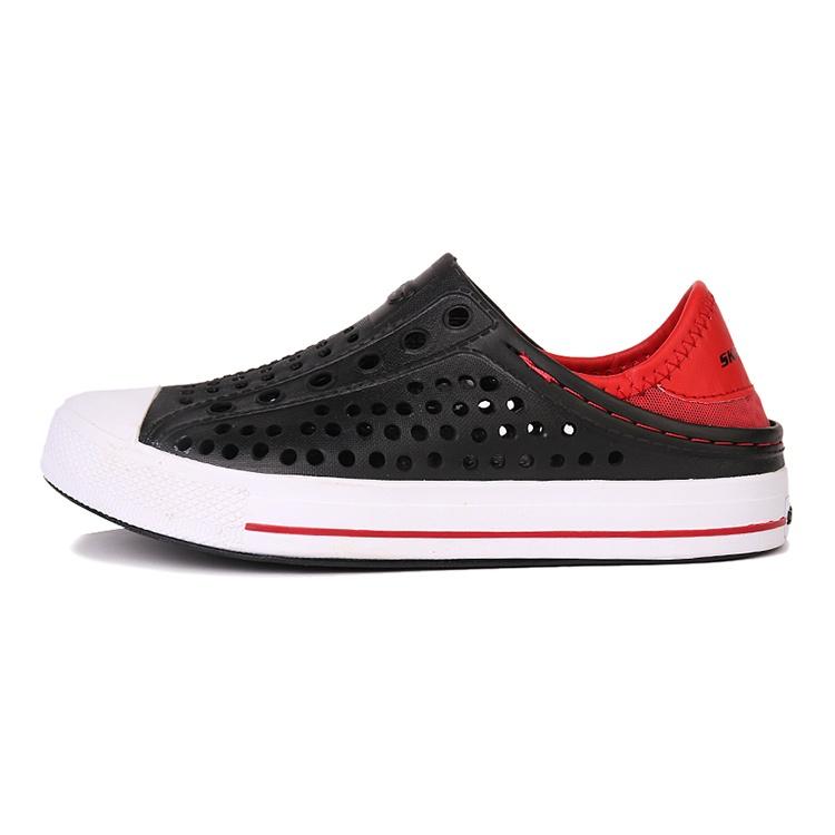 (GS) Skechers Guzman Steps Slip-Ons Black Red Kids 91995L-BKRD EU 32