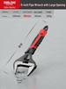 Delixi Universal Multifunctional Adjustable Wrench with Large Opening