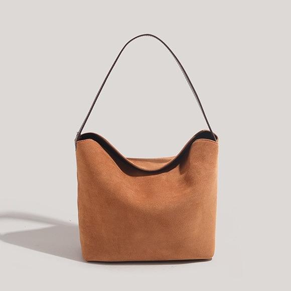 Retro Suede Handbags, Fashion Handbags, All-match One-shoulder Armpits