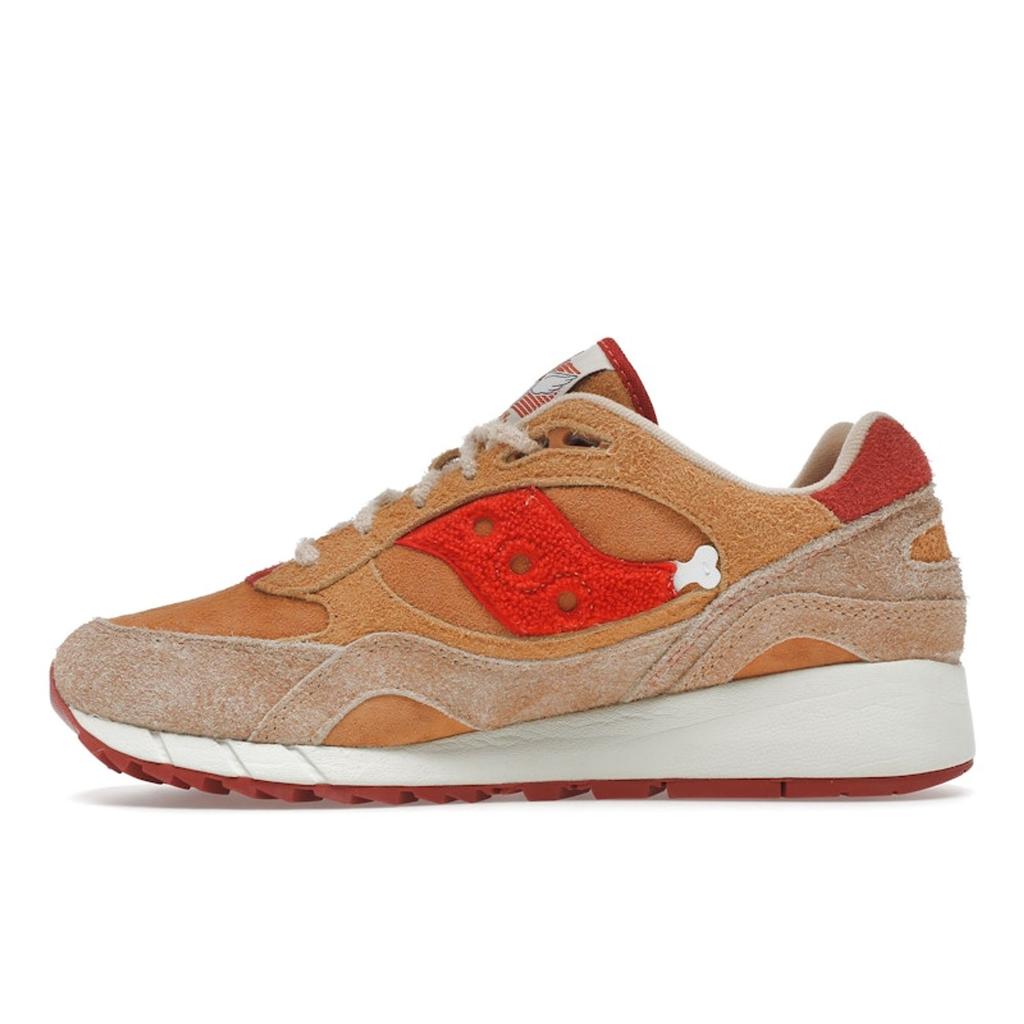 Saucony END. x Shadow 6000 Fried Chicken Unisex Sneakers Brown Mustard S70731-1
