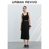 UR 2025 Summer Women's Retro Textured Knit Vest