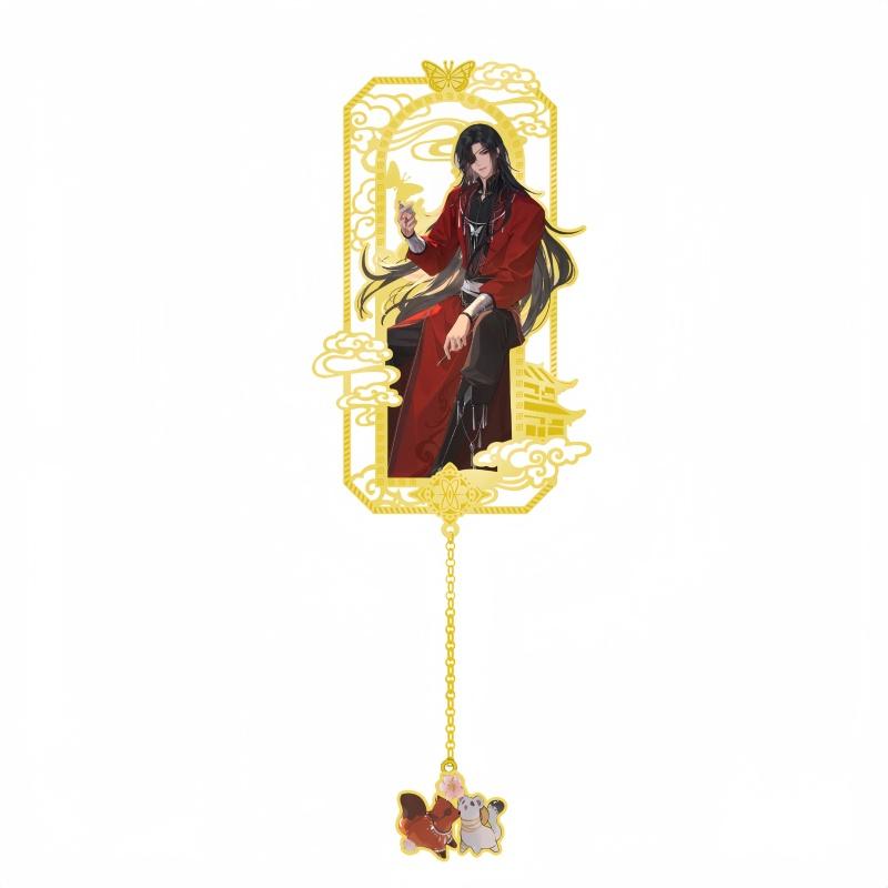 

Anime Tian Guan Ci Fu Hua Cheng Xie Lian TGCF Cosplay Birthday Bookmarks Souvenir Tassels Pendant Decor Collection Cosplay Gift червоний