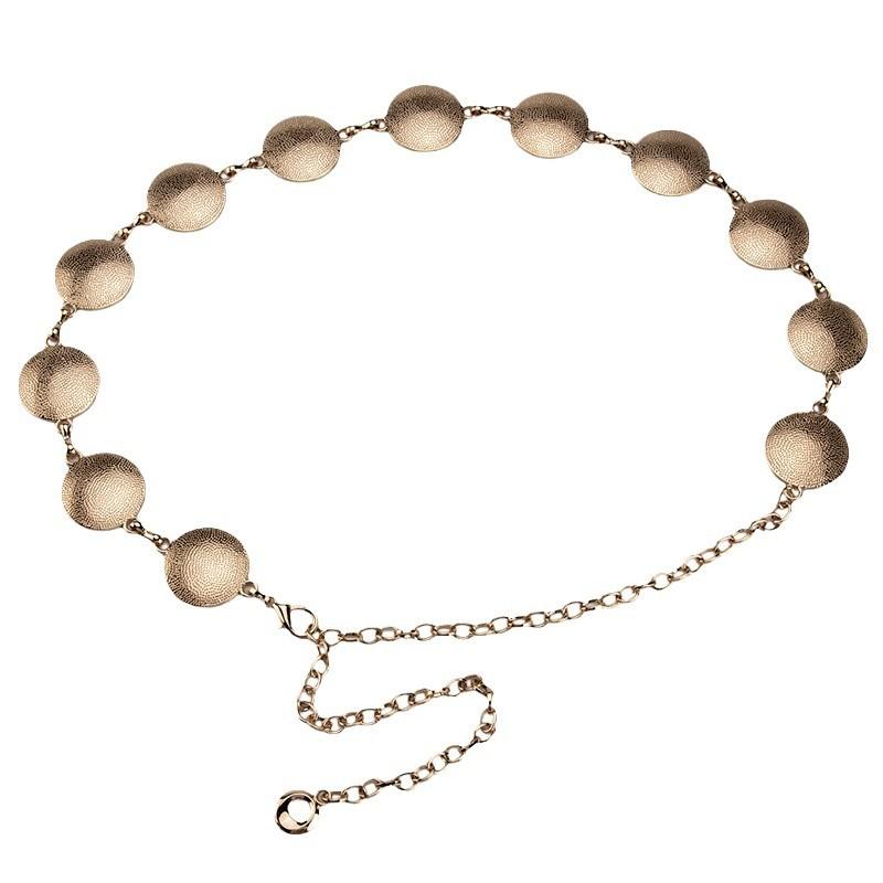 

Европейская и американская металлическая цепочка, женская модная универсальная декоративная цепочка на талию высокого класса, женский стиль