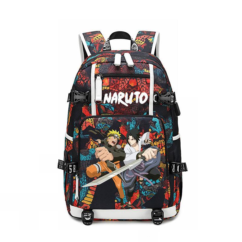 Surrounding Animation Printed School Bag Male Middle School Student Large Capacity Trend Elementary School Student Backpack
