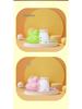 Little Veggie Silicone Night Light: Rechargeable Bedside Lamp & Creative Gift