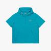 Diadora Comfy Hoodie Short Sleeve Anorak Turquoise
