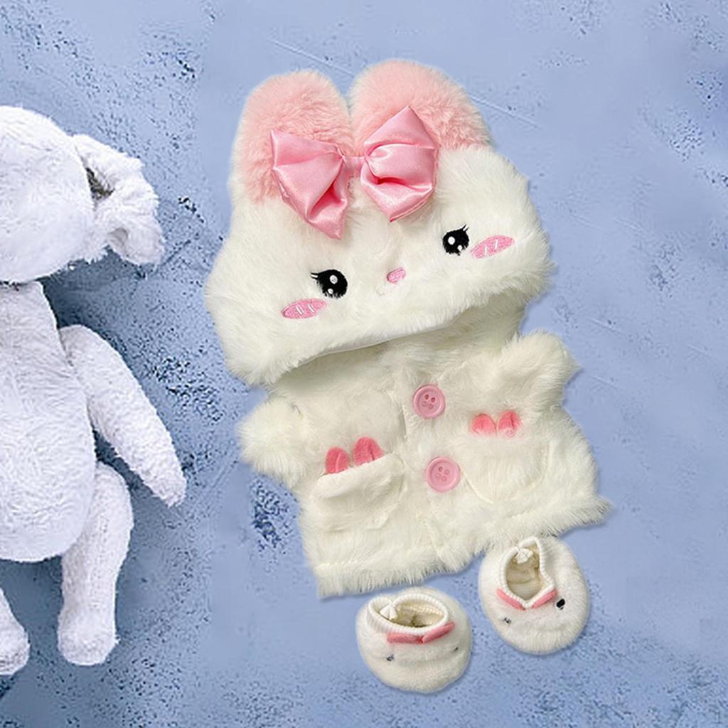 Adorable Doll Onesie Ensemble with Coordinating Shoes for 8-inch Toy