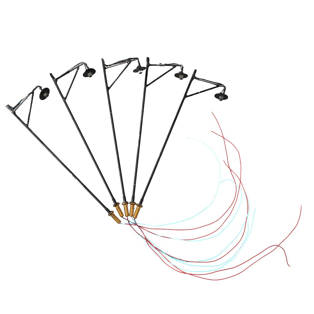 Model Light Street Light 5pcs Accessories LED Lamp Post