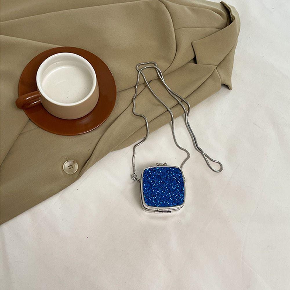 Luxury Mini Clutch Bag Mirror Small Chain Crossbody Bag Fashion Jewelry Bag  Party