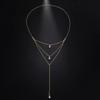 Shiny Body Chain Set – Crystal Party Decoration for Couples, Summer Beach Body Jewelry