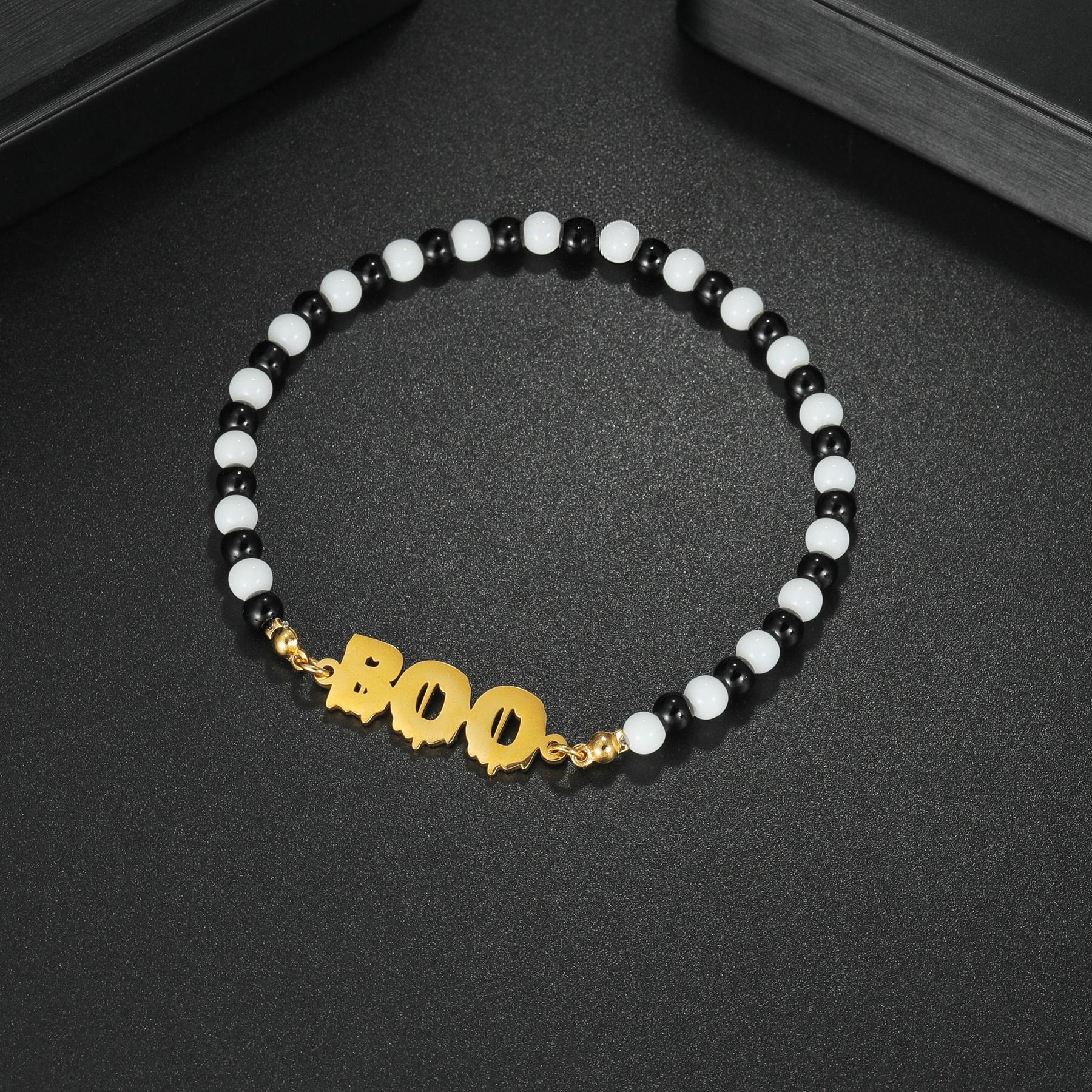 

Atoztide 18cm Custom Name Anklet for Women Men Stainless Steel Jewelry Personalized Letter Rope Chain Charm Summer Beach Gift ASG19 золотий