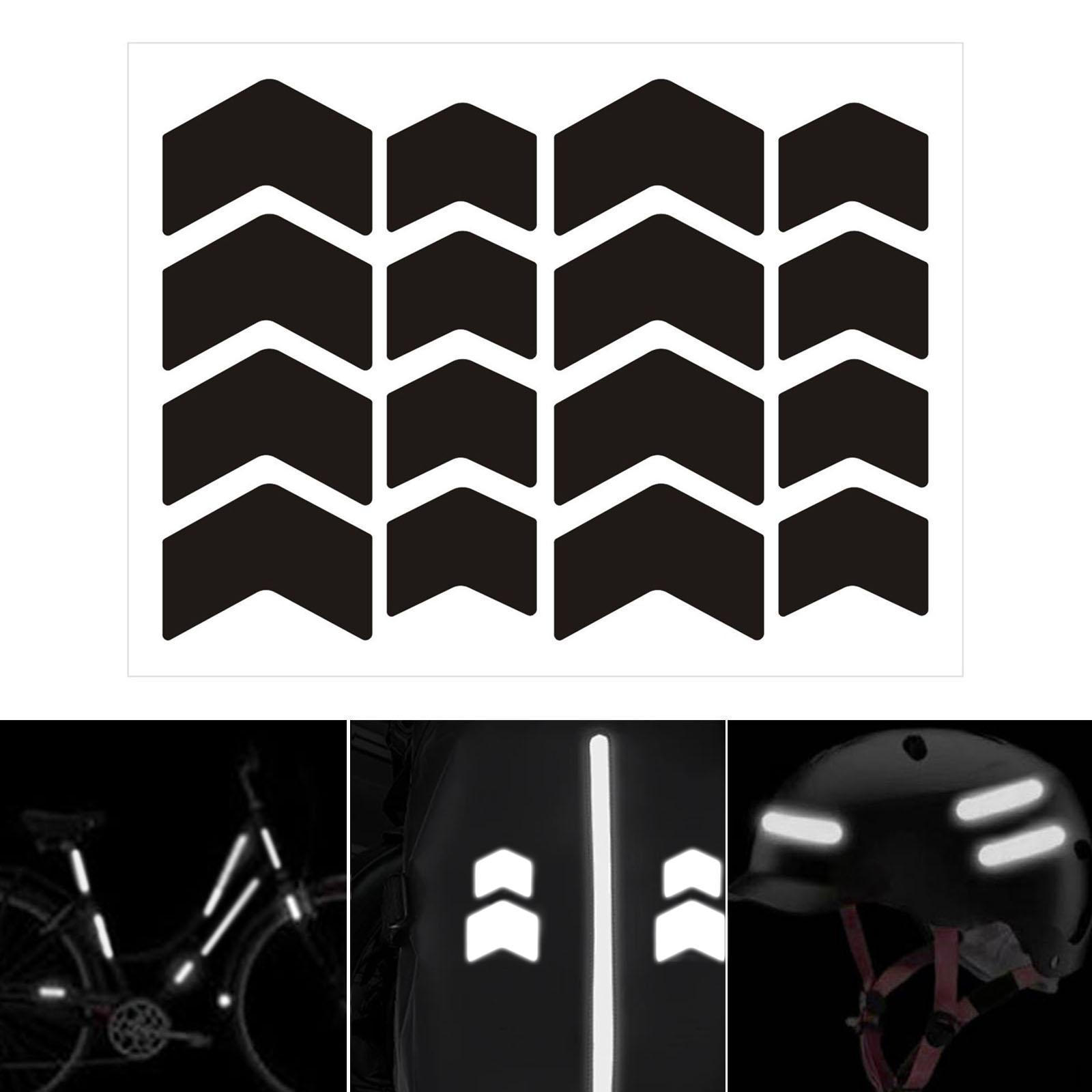 

Велосипеды Скутеры Светоотражающие наклейки Черные наклейки Многофункциональные для шлемов, заборов Водонепроницаемые 11.2cmx8.5cm