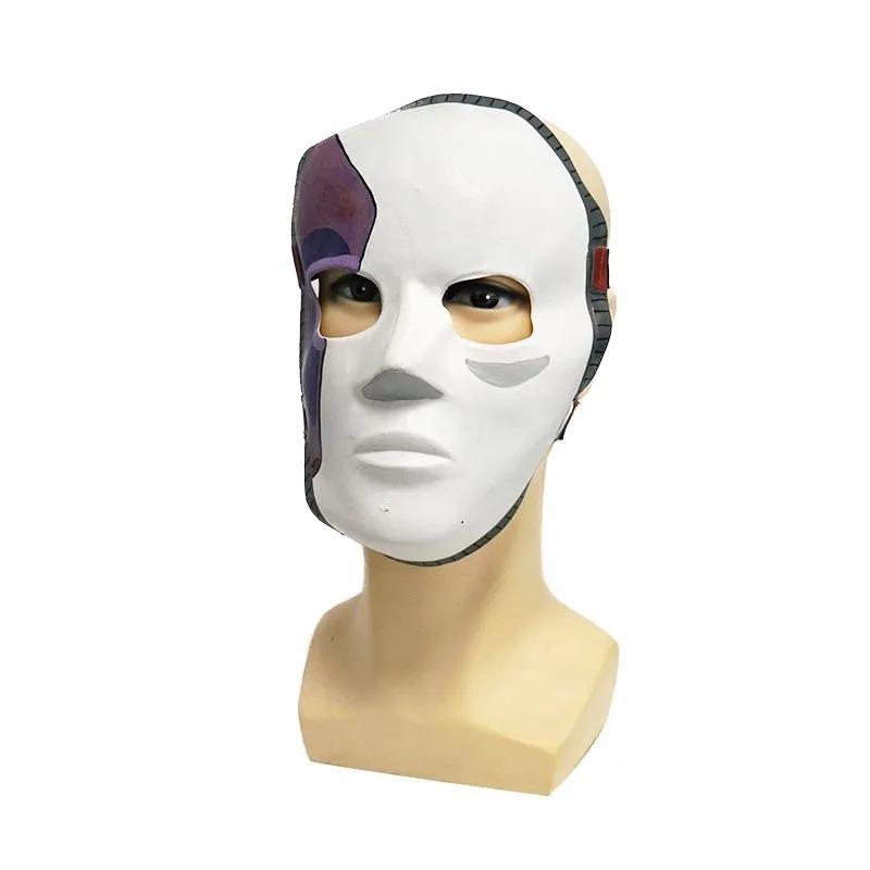 Latex Face Mask Sally Carnival Halloween Party Tiara