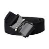 Clair & Gina Tactical Nylon Belt with Quick-Release Buckle, Adjustable, Work Belt, Outdoor, Military Belt (Black)