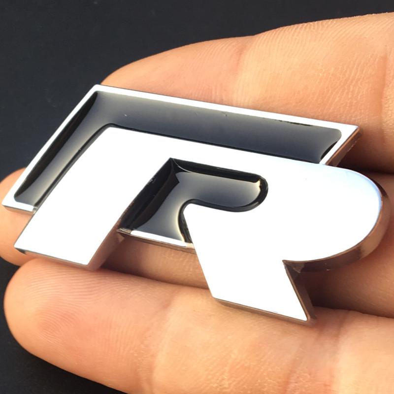 Golf CC Magotan Sagitar POLO R Car Emblems: Side, Rear, Grille R-Line Stickers