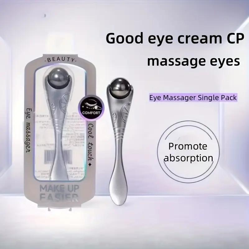 1PCS Dual-head Dual-use Eye Roller Massage Stick To Remove Eye Bags and Dark Circles Eye Cream Auxiliary Tool Massager