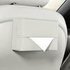 Car Tissue Box Magnetic Leather Tissue Holder Flexible Installation Tissue Dispenser for Car Seat Back Center Console Sun Visor Universal Car