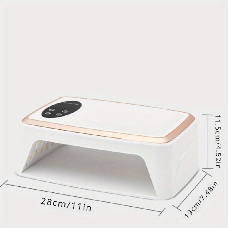 90 LED Nail Dryer LED Nail Lamp UV Lamp for Curing All Nail Polish Gel Motion Sensing Manicure Pedicure Salon Tool Large Space