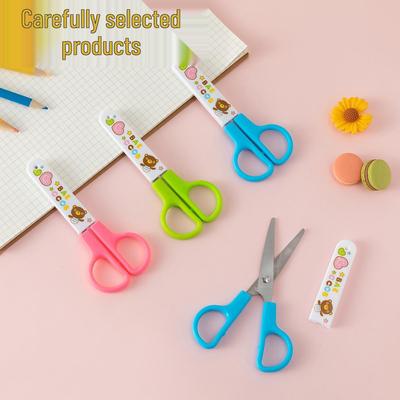 Cartoon Cute Safety Scissors for Kids' DIY Arts & Crafts