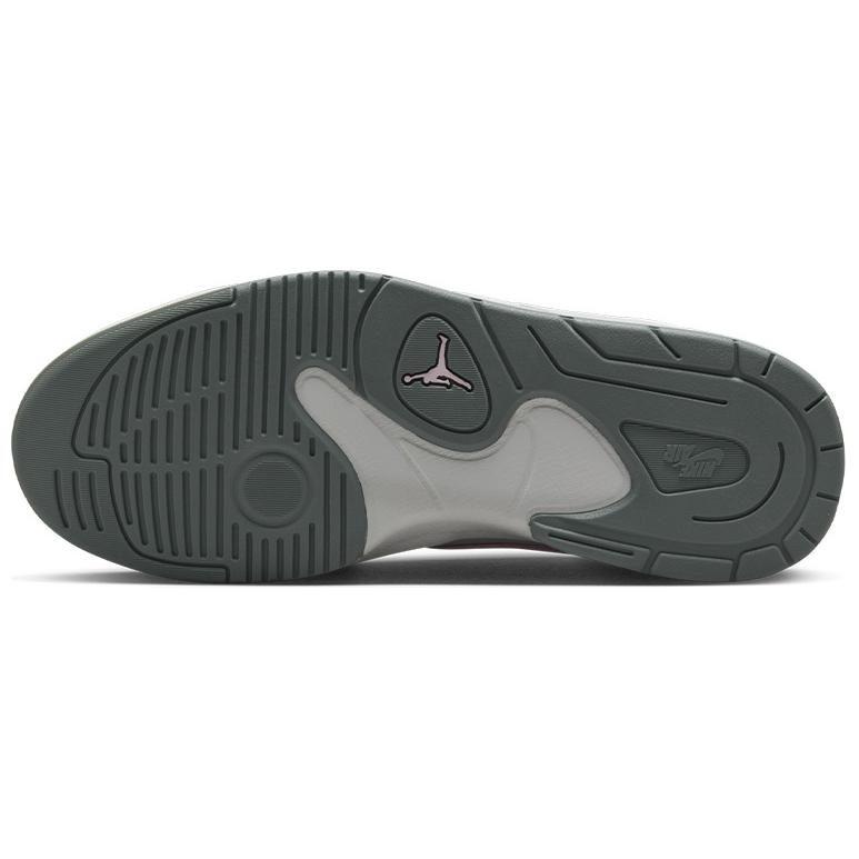Jordan Stadium 90 Bequeme Rutschfeste Abriebfeste Niedrige Basketballschuhe Damen Weiß Grau Rosa IB4710-060