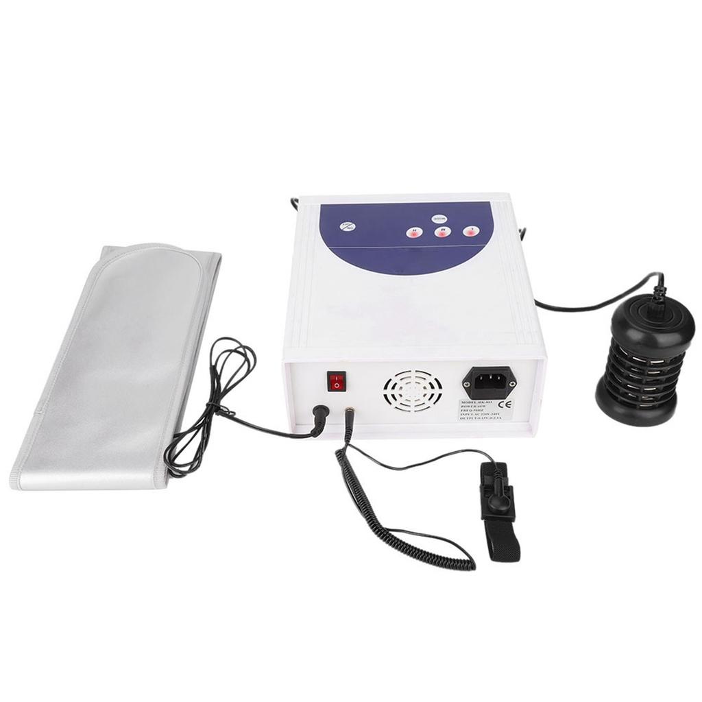 Anion Hydrogen Molecule Cell Detox Foot Bath Spa Machine Health Care Device 110V US Plug