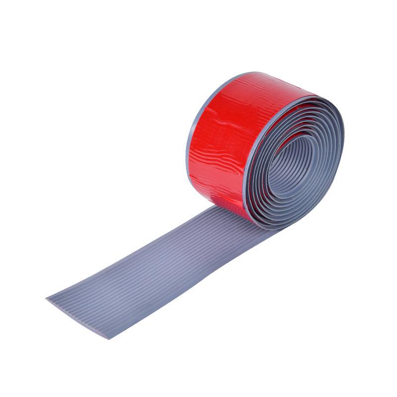 TPE Thickened Anti-slip Stair Tread Strip for Tiles & Outdoor Slopes, Self-adhesive