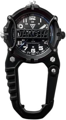 Microlight Clipuhr Taschenuhr Wasserdicht Karabineruhr LED Taschenlampe Zifferblattschutz Ja/Nein [Artikel]