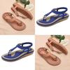 Stilvolle Socofy Damen Elastische Zehensteg-Flachsandalen für den Strand mit Hochwertigem Silikon