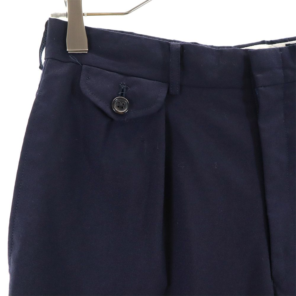 Polo by Ralph Lauren 80s Green Tag Wool Slacks pants 160 Navy Kid's Used